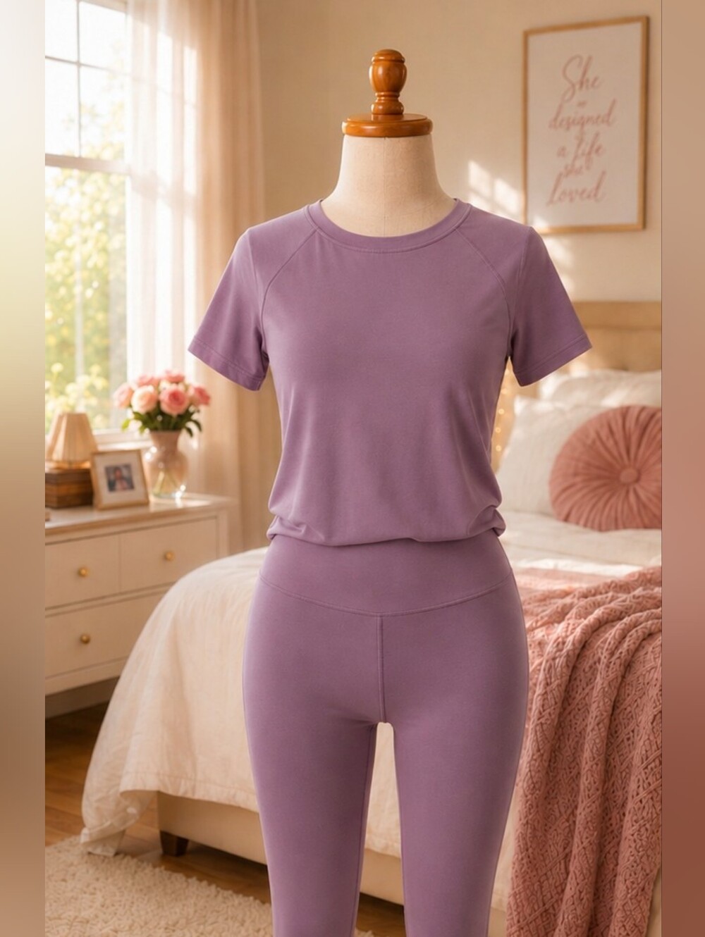 Lavender Athleisure Set Size Small 💜